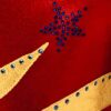 GK RED MYSTIQUE ADULT X-SMALL GOLD BLUE JA GYMNASTIC DANCE TANK LEOTARD Sz AXS - Image 2