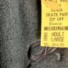 GK WARM UP ADULT LARGE NAVY POLYESTER FLEECE SIDE ZIP OFF ICE SKATE PANTS AL NWT - Image 4