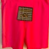 GK PINK ADULT SMALL MINI WORKOUT SHORTS NYLON/SPANDEX GYMNASTIC DANCE CHEER AS