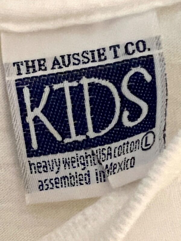 AUSSIE T CO. KIDS LARGE HEAVY COTTON â€˜GIRLS RULEâ€™ GRAPHICS T-SHIRT Sz CL NWT! - Image 3