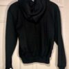 GK ELITE CHEER GIRLS MEDIUM SWEATSHIRT HOODIE BLACK GLITZY LOGO Sz CM NWT! - Image 2