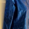 GK SUPPLEX WARM UP JACKET ADULT SMALL TURQUOISE FOIL WHITE GYMNASTICS CHEER Sz S - Image 3