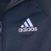 ADIDAS GK DRYTECH CHILD MEDIUM NAVY GYMNASTICS ATHLETES WARM UP JACKET CM NWT! - Image 6
