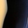 GK SLVLS BIKETARD ADULT SMALL NAVY VELVET FLORAL PRINT DANCE WORKOUT Sz AS NWT! - Image 5