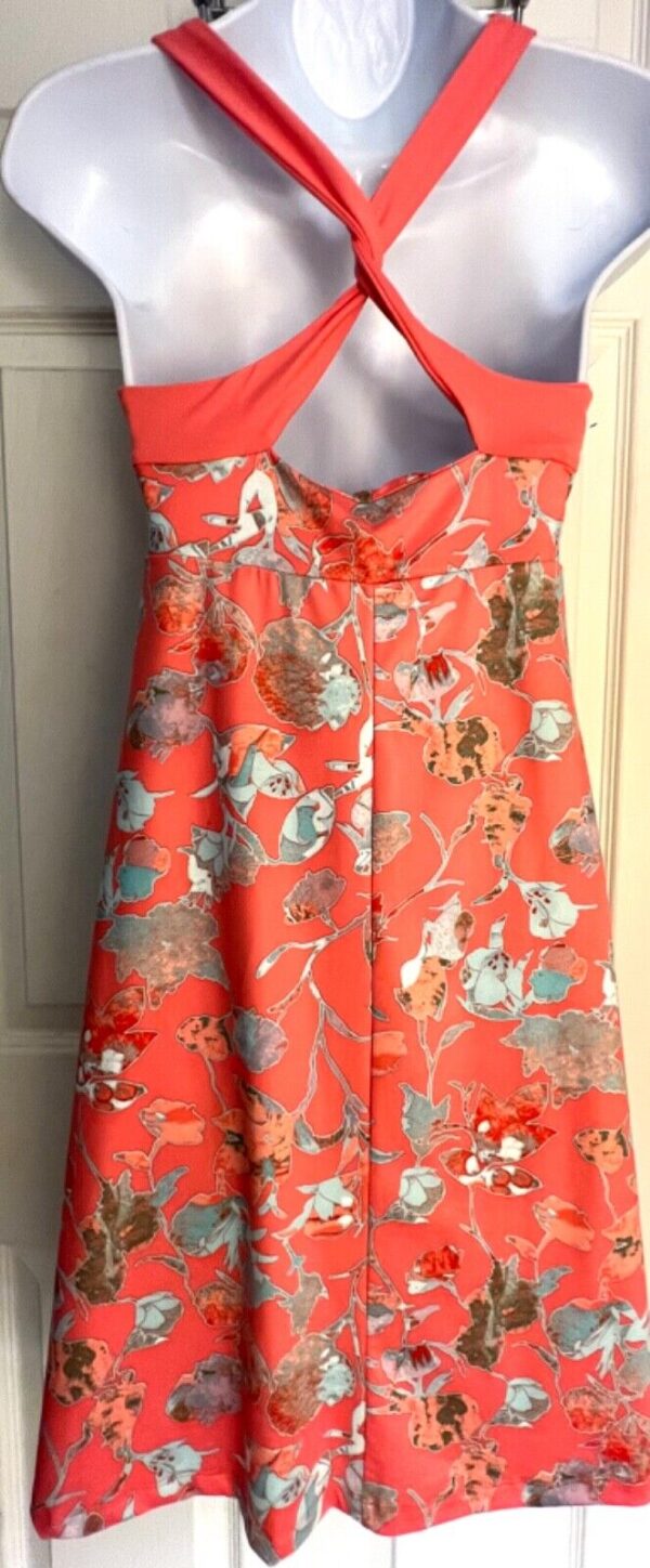 PATAGONIA FIT & FLARE LADIES SMALL A-LINE FLORAL PRINT CAMI DRESS Sz S EUC! - Image 6