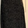 NIC + ZOE LADIES BLACK VELVET SHEER LINED PRINT SMALL 6 MIDI SKIRT Sz S (6) EUC!