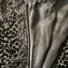 NIC + ZOE LADIES BLACK VELVET SHEER LINED PRINT SMALL 6 MIDI SKIRT Sz S (6) EUC! - Image 4