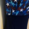 GK PATRIOT STAR PRINT ADULT SMALL FOIL NAVY N/STANK GYMNASTIC DANCE LEOTARD AS - Image 4
