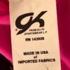 GK Elite PINK POP Pink Black Foil Gymnastic Dance Leotard Adult M NWT - Image 7