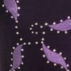 GK ICE FIGURE SKATE ADULT SMALL EGGPLANT VELVET CAMISOLE ASYM YOKE JA DRESS AS - Image 2