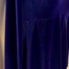 GK FIGURE/DANCE SKATE LgSLV ADULT SMALL PURPLE VELVET EMPIRE WAIST DRESS SZ S - Image 2
