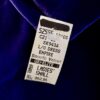 GK FIGURE/DANCE SKATE LgSLV ADULT SMALL PURPLE VELVET EMPIRE WAIST DRESS SZ S - Image 5
