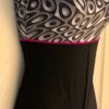 GK DANCE BIKETARD ADULT SMALL BLACK GRAY PRINT NYLON/SPAN WORKOUT GYM TANK Sz AS - Image 3