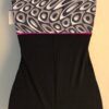 GK DANCE BIKETARD ADULT SMALL BLACK GRAY PRINT NYLON/SPAN WORKOUT GYM TANK Sz AS - Image 6