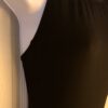 GK DANCE JAZZ LADIES SMALL BLACK SYLKTECH HALTER GYMNASTICS CHEER LEOTARD Sz AS - Image 2