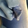 GK ICE FGURE SKATE BLUE VELVET ADULT X-SMALL GEORGETTE SLEEVES JA DRESS AXS NWT! - Image 5