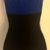 GK DANCE BIKETARD ADULT SMALL OCEAN BLACK RED VELVET GYM CHEER CAMISOLE Sz AS - Image 6