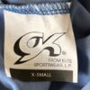 GK ICE FGURE SKATE BLUE VELVET ADULT X-SMALL GEORGETTE SLEEVES JA DRESS AXS NWT! - Image 9