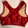 NWT! GK Elite Red Mystique Cheer Dance Top Racerback Size Adult S - Image 4