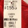 NWT! GK Elite Red Mystique Cheer Dance Top Racerback Size Adult S - Image 7