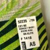 GK MICRO MINI CHEER ADULT SMALL WORKOUT SHORTS GREEN STRIPE FOIL PRINT Sz AS - Image 6