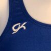 GK COMPETITION SHIRT SINGLET CHILD MEDIUM ROYAL N/S BOYCUT LEG CUT Sz CM NWT! - Image 2