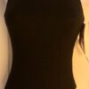 GK DANCE JAZZ LADIES X-SMALL BLACK SYLKTECH HALTER GYMNASTS CHEER LEOTARD Sz AXS