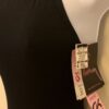 GK DANCE JAZZ LADIES X-SMALL BLACK SYLKTECH HALTER GYMNASTS CHEER LEOTARD Sz AXS - Image 3