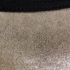 GK CHEER CROP TOP ADULT SMALL SILVER LEAF MYSTIQUE BLACK NYLON/SPANDEX AS NWT! - Image 2