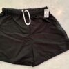 GK BLACK BOXERS YOUTH LARGE SUPPLEX GYMNASTICS CHEER GYM/ATHLETIC SHORTS SZ L