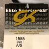 GK CHEER CROP TOP ADULT SMALL SILVER LEAF MYSTIQUE BLACK NYLON/SPANDEX AS NWT! - Image 3