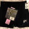 GK CHILD SMALL MINI WORKOUT SHORTS BLACK VELVET CHEER DANCE GYMNASTICS Sz CS NWT - Image 4