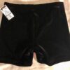 GK CHILD SMALL MINI WORKOUT SHORTS BLACK VELVET CHEER DANCE GYMNASTICS Sz CS NWT - Image 5
