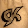 GK MENS X-SMALL #1817 COMPETITION SHORTS WHITE N/S GYMNASTIC RUNNING GYM AXS NWT - Image 4