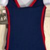 ADIDAS CHILDS BLUE RED GYMNASTICS DANCE GK LEOTARD NYLON CXS - Image 2