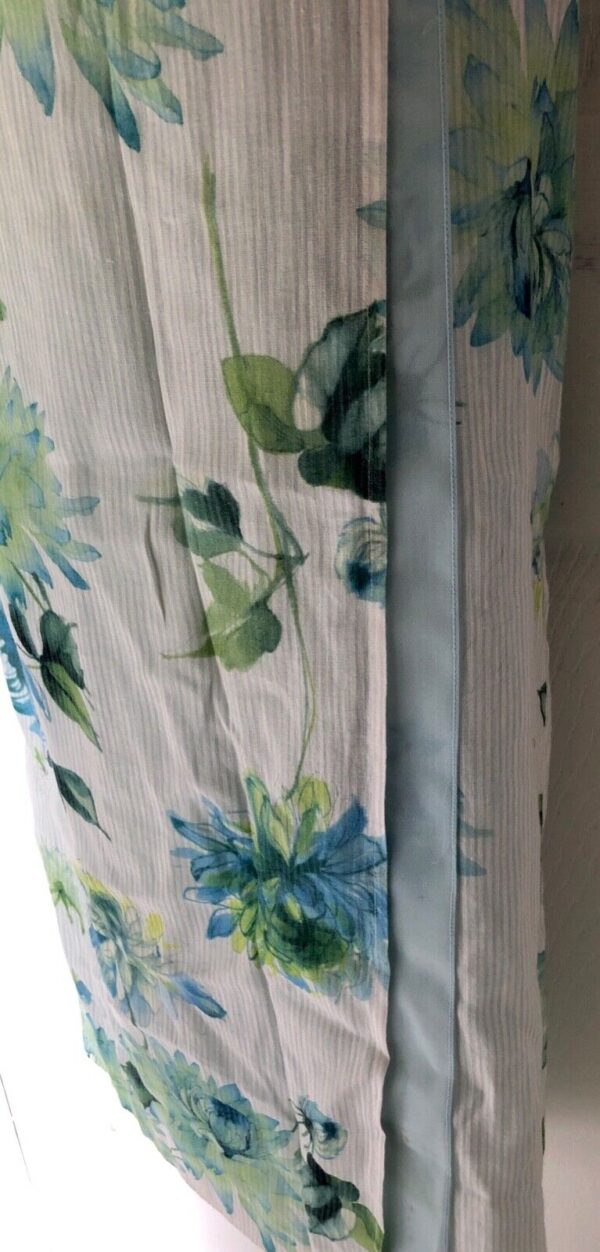 BARRY BRICKEN LONG SKIRT LADIES SMALL FLORAL PRINT LONG FAUX SLIT Sz S EUCc - Image 6