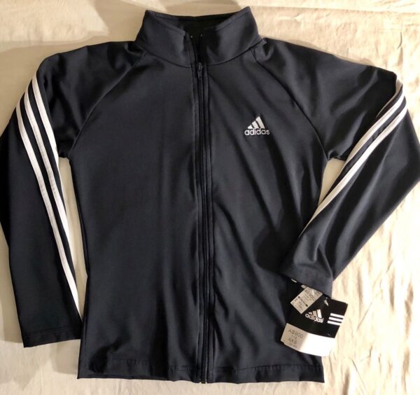 ADIDAS GK ELITE FITTED DRY TECH NAVY WARM UP JACKET SIZE AXS - Image 3