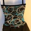 GK ICE FIGURE SKATE ADULT SMALL COCOA CELESTIAL FOIL PRINT CAMISOLE DRESS Sz AS - Image 8