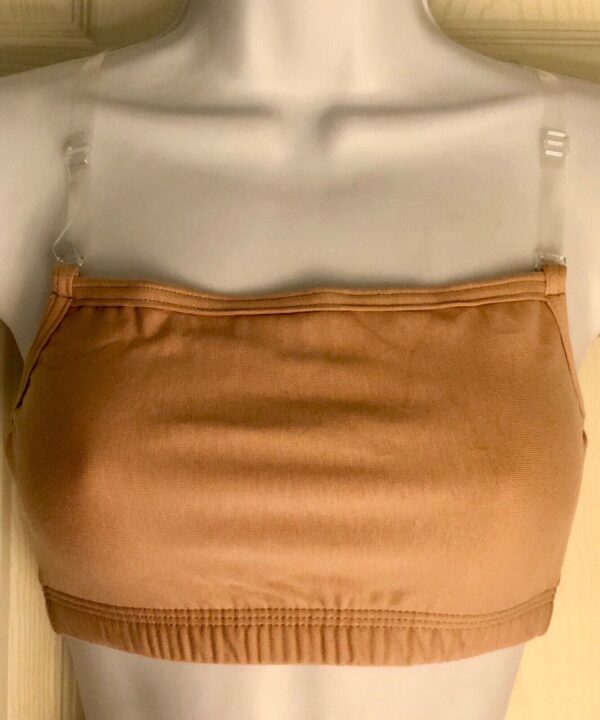 GK Sports Bra Camisole ADULT X-SMALL Cotton/Spandex Nude STYLE #1480 AXS NWT!