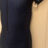 GK TOUSSE' BIKETARD CHILD MEDIUM NAVY CAP SLV ZIPPER DANCE GYM WORKOUT TANK CM - Image 3