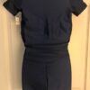 GK TOUSSE' BIKETARD CHILD MEDIUM NAVY CAP SLV ZIPPER DANCE GYM WORKOUT TANK CM - Image 5