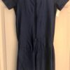 GK TOUSSE' BIKETARD CHILD MEDIUM NAVY CAP SLV ZIPPER DANCE GYM WORKOUT TANK CM - Image 8