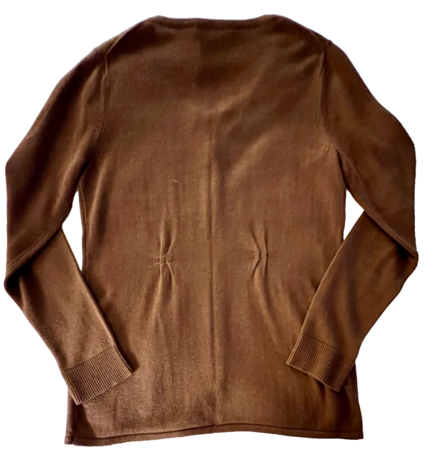 Coldwater Creek Cardigan Women X-Small Brown Button Down Cardigan Sweater XS (4) - Image 6