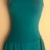 GK ICE FIGURE SKATE ADULT X-SMALL BLUE MICROFIBER SQUARE NECK SLVLS DRESS AXS