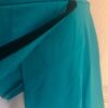 GK ICE FIGURE SKATE ADULT X-SMALL BLUE MICROFIBER SQUARE NECK SLVLS DRESS AXS - Image 6