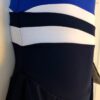 GK ICE FIGURE SKATE DRESS GIRLS SMALL MICROFIBER SLVLS ROYAL NAVY Sz CS  NWT! - Image 2