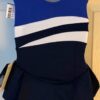GK ICE FIGURE SKATE DRESS GIRLS SMALL MICROFIBER SLVLS ROYAL NAVY Sz CS  NWT! - Image 7