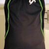 GK Elite Tank Gymnastic Dance Workout Nylon Leotard Black Lime Sz CS