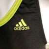 ADIDAS TANK CHILDS X-SMALL BLACK N/S LIME FOIL GYMNASTICS DANCE GK LEOTARD CXS - Image 3