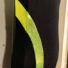 ADIDAS TANK CHILDS X-SMALL BLACK N/S LIME FOIL GYMNASTICS DANCE GK LEOTARD CXS - Image 4